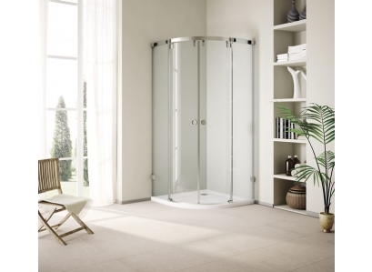 Sprch.kút INFINITY S7 90, kruh,CH, číre sklo