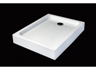 Sprch.vanička Gold Mix 100x80 s prímesou mramoru