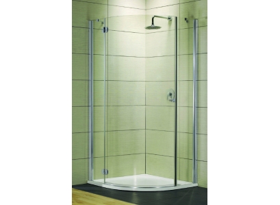 TORRENTA PDJ 90 R sprchový kút číre sklo