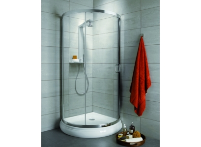 Spr.kút PREMIUM PLUS B 90x90-chróm,satén