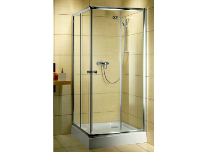 Spr.kút CLASSIC C 90x90 chróm-satén