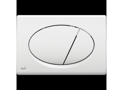 Tlačítko dual biele Alcaplast