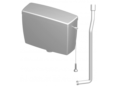 Nadržka splach.+rury  horná T2454 S