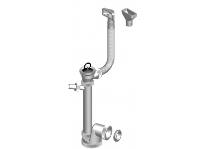 Drez.sifón nerez s prepad.+prip. T735PBZ