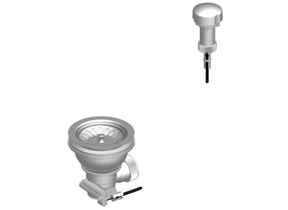 Neobjednávať...Drez.sifón  poloautom. P742/II