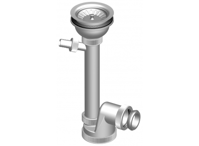 Drez sifón nerez  s prípojkou T-740