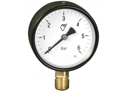 MANOMETER O-6bar  M12x1,5 SPODNY