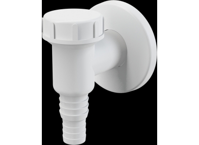 Sifón práčkový nadomietkový BIELY