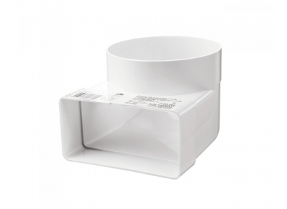 521-90 st. koleno okrúhle/ploché potrubi