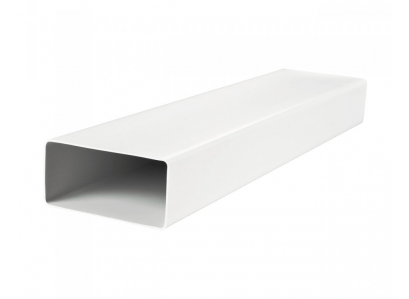 Ploché plastové potrubie 55 x 110 mm, dĺžka 1,5 m