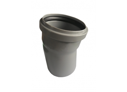 Koleno 32/15 PVC-U s gumeným tesnením