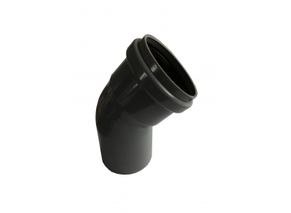 Koleno O 75/45 PVC-U gumeným tesnením