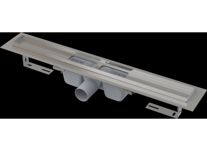 Podlahový  žľab s okrajom pre perforovaný rošt APZ1-750