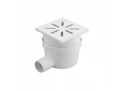 Podl.vpusť bočná PLAST 150x150/50 Nastv.