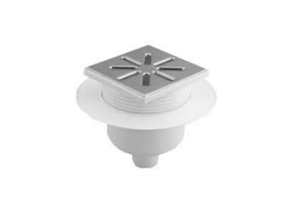 Podl.vpusť spodná NEREZ 150x150/50 nastav.+gol.