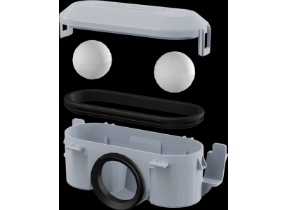 Zápachová uzavierka plast zlab ALCA PLAST