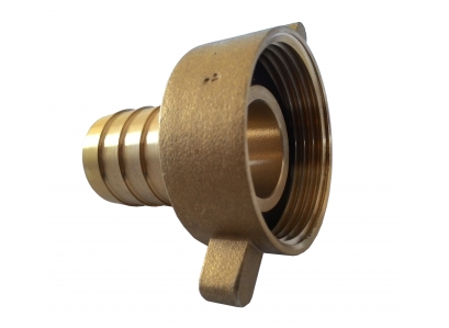 Mosadzná prip. s maticou  5/4"x25mm(1")